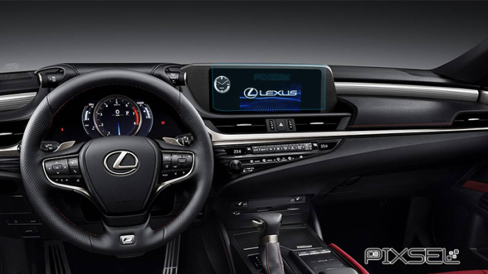 Sticlă hibridă de protecție Pixsel monitor LEXUS ES - 13.3“ 2019 - 2021 [2]