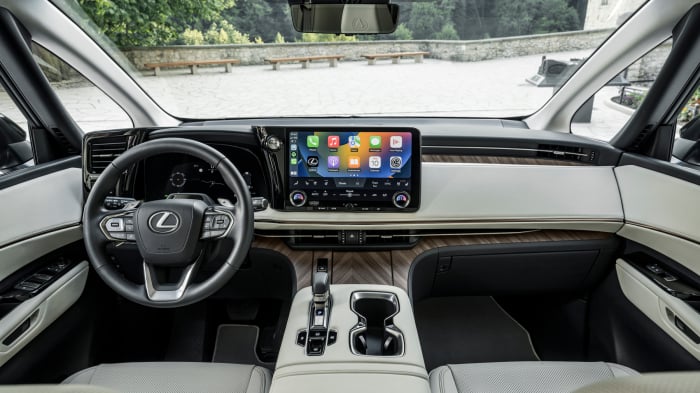 Sticlă hibridă de protecție Pixsel monitor LEXUS LM - 15.5“ 2023 [2]