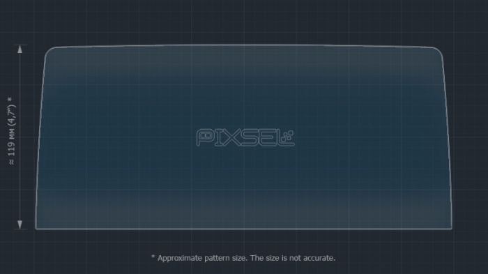Sticlă hibridă de protecție Pixsel monitor LEXUS NX - 11.5“ 2018 - 2021 [3]