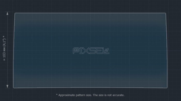 Sticlă hibridă de protecție Pixsel monitor LEXUS NX - 9.2“ 2014 - 2017 [3]