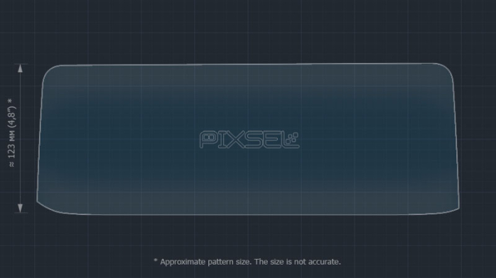 Sticlă hibridă de protecție Pixsel monitor LEXUS RX - 14.4“ 2020 - 2022 [3]