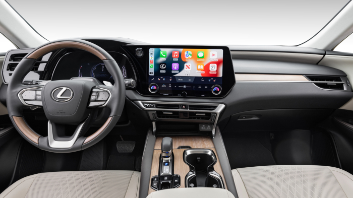 Sticlă hibridă de protecție Pixsel monitor LEXUS RX - 16.5“ 2023 [2]