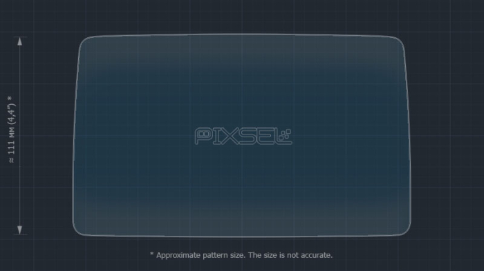 Sticlă hibridă de protecție Pixsel monitor MAZDA CX-3 - 8.4“ 2015 - 2018 [3]