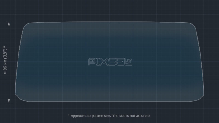 Sticlă hibridă de protecție Pixsel monitor MAZDA CX-5 - 9.7“ 2018 - 2019 [3]