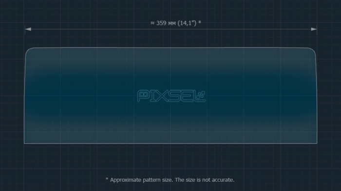 Sticlă hibridă de protecție Pixsel monitor MAZDA CX-60 - 14.9“ 2022 [3]