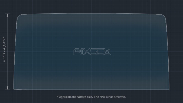 Sticlă hibridă de protecție Pixsel monitor MAZDA CX-9 - 10“ 2016 - 2019 [3]