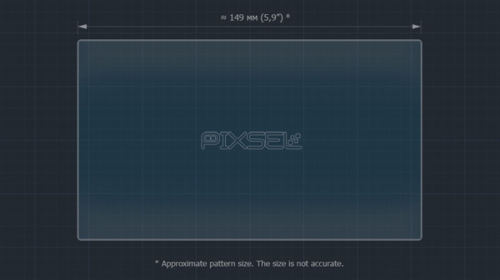 Sticlă hibridă de protecție Pixsel monitor MERCEDES BENZ E-CLASS - 6.8“ 2013 - 2016 [3]