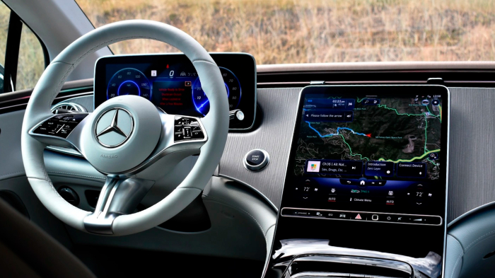 Sticlă hibridă de protecție Pixsel monitor MERCEDES BENZ EQE - 14“ 2022 [2]