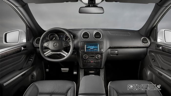 Sticlă hibridă de protecție Pixsel monitor MERCEDES BENZ GL-CLASS - 5.6“ 2006 - 2011 [2]