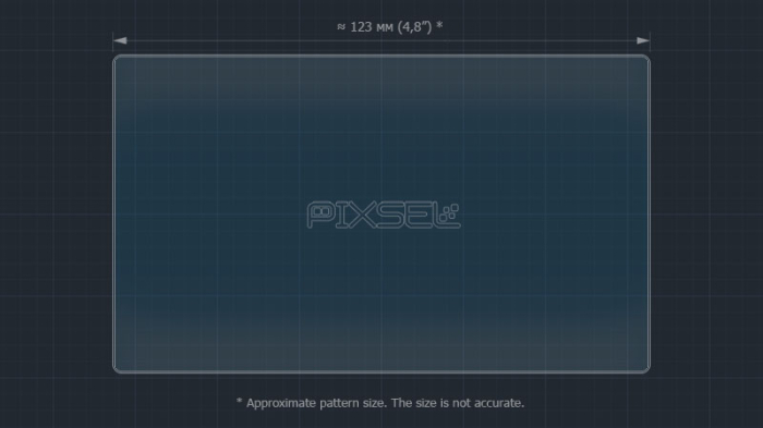 Sticlă hibridă de protecție Pixsel monitor MERCEDES BENZ ML-CLASS - 5.6“ 2011 - 2015 [3]