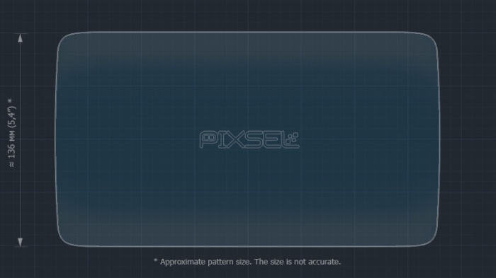 Sticlă hibridă de protecție Pixsel monitor MERCEDES BENZ V-CLASS - 11“ 2014 - 2023 [3]