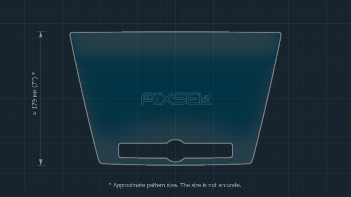Sticlă hibridă de protecție Pixsel monitor MG 5 - 13.1“ 2020 - 2021 [3]