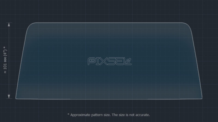 Sticlă hibridă de protecție Pixsel monitor MITSUBISHI ECLIPSE CROSS - 10.4“ 2018 - 2020 [3]