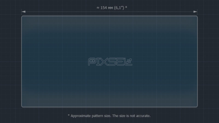 Sticlă hibridă de protecție Pixsel monitor NISSAN LEAF - 6.8“ 2013 - 2018 [3]