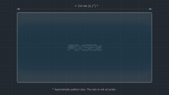 Sticlă hibridă de protecție Pixsel monitor NISSAN X-TRAIL - 6.8“ 2017 - 2021 [3]