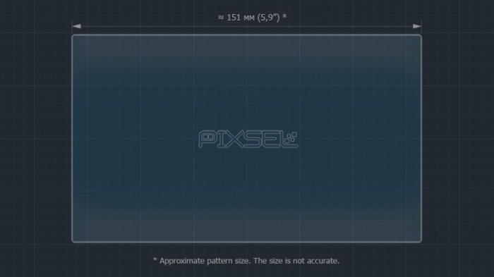 Sticlă hibridă de protecție Pixsel monitor PEUGEOT 208 - 6.9“ 2017 - 2020 [3]