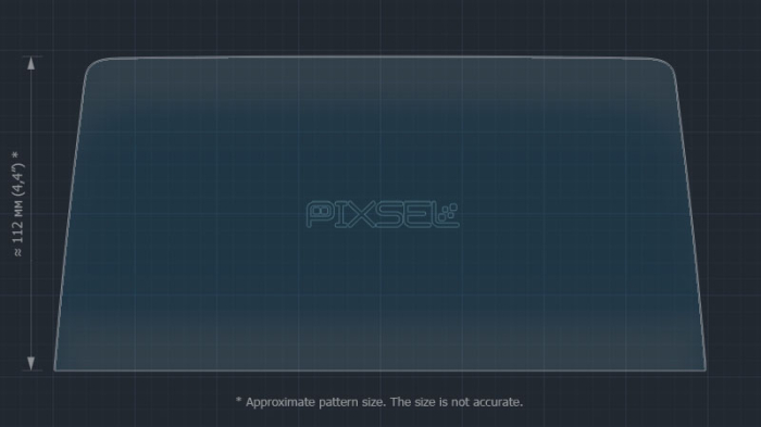 Sticlă hibridă de protecție Pixsel monitor PEUGEOT 3008 - 10.2“ 2016 - 2020 [3]