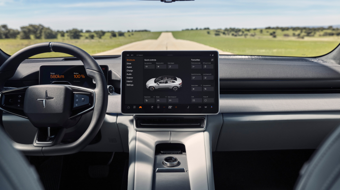 Sticlă hibridă de protecție Pixsel monitor POLESTAR 4 - 16.6“ 2023 [2]