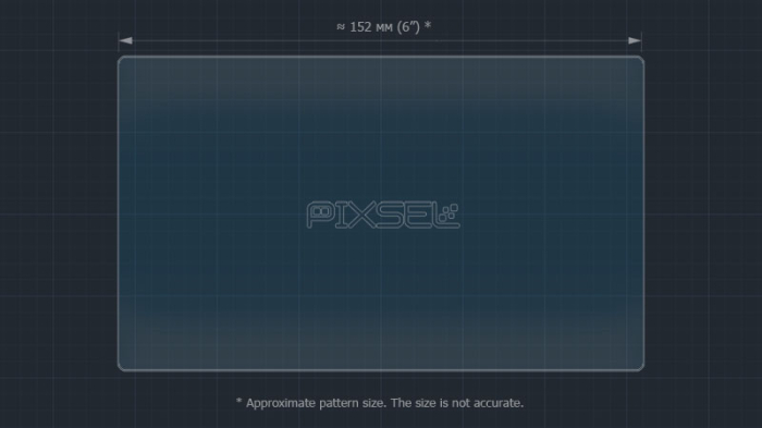 Sticlă hibridă de protecție Pixsel monitor PORSCHE MACAN - 7“ 2014 - 2016 [3]