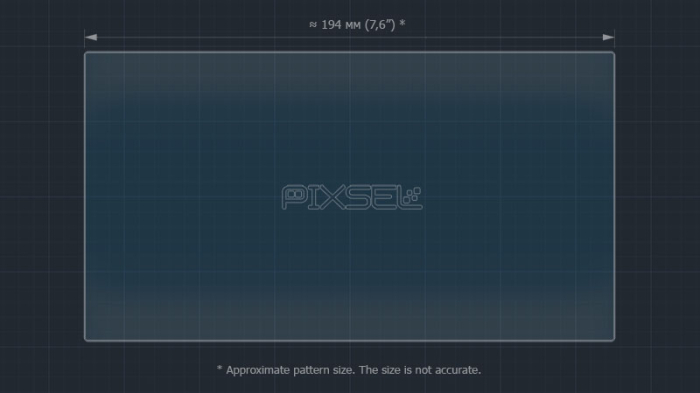 Sticlă hibridă de protecție Pixsel monitor PORSCHE MACAN - 8.7“ 2017 - 2018 [3]