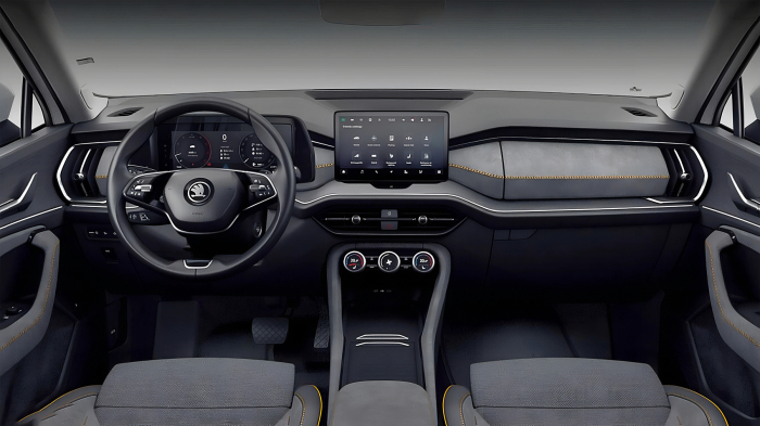 Sticlă hibridă de protecție Pixsel monitor SKODA KODIAQ - 11.3“ 2024 [2]