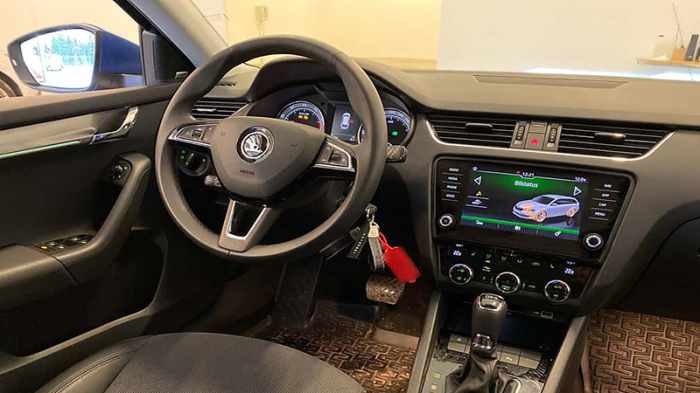 Sticlă hibridă de protecție Pixsel monitor SKODA OCTAVIA - 12.2“ 2017 - 2020 [2]