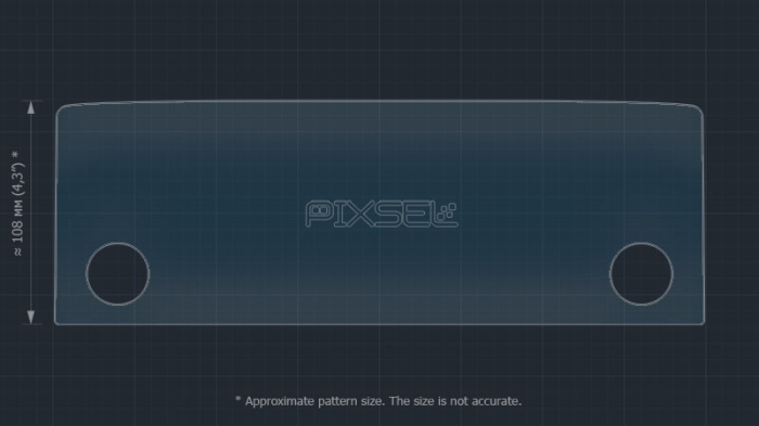 Sticlă hibridă de protecție Pixsel monitor SKODA OCTAVIA - 13“ 2020 - 2023 [3]