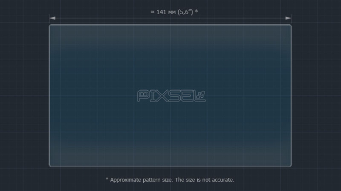 Sticlă hibridă de protecție Pixsel monitor SKODA OCTAVIA - 6.4“ 2013 - 2016 [3]