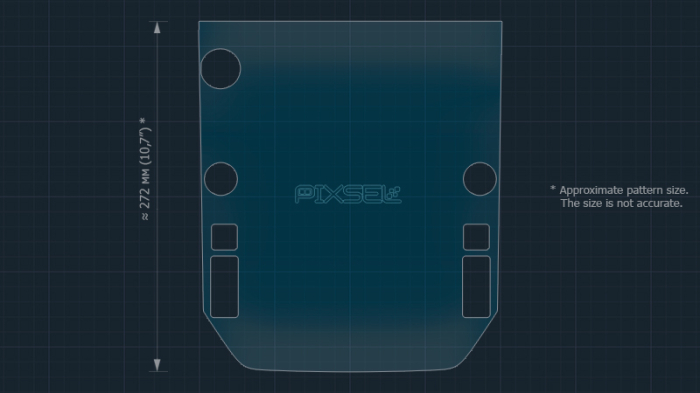 Sticlă hibridă de protecție Pixsel monitor SUBARU CROSSTREK - 14.4“ 2023 [3]