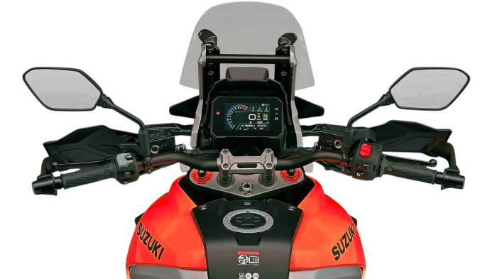 Sticlă hibridă de protecție Pixsel monitor SUZUKI V-STROM 800DE / RE, 1050 / 1050DE 7.5“ [2]