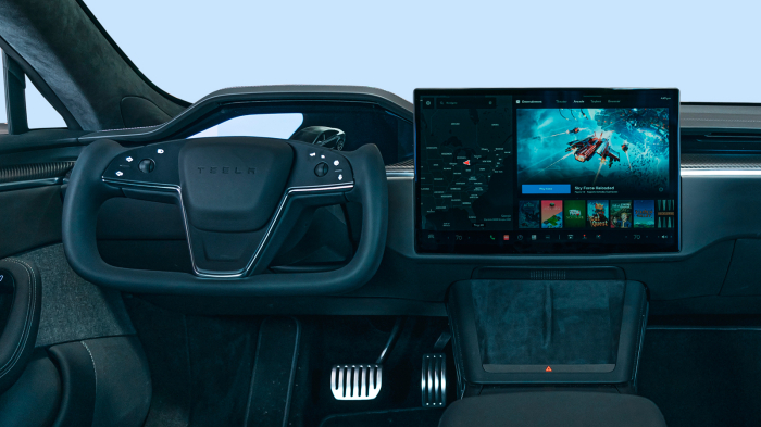 Sticlă hibridă de protecție Pixsel monitor TESLA MODEL S - 17.8“ 2021 [2]