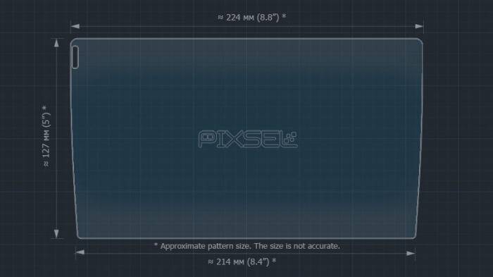 Sticlă hibridă de protecție Pixsel monitor TORSSEN 2K - 9“ [2]