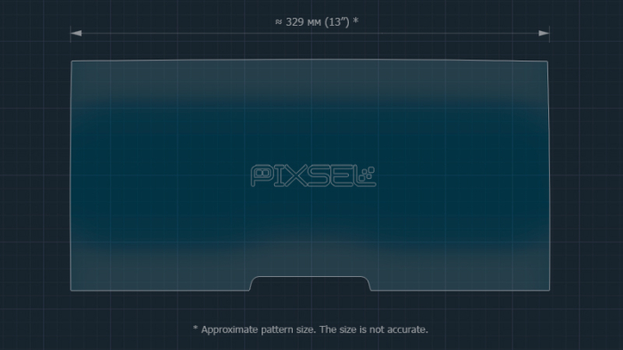 Sticlă hibridă de protecție Pixsel monitor TOYOTA bZ4X - 14.2" 2022 [3]