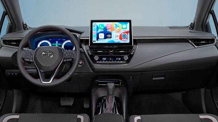 Sticlă hibridă de protecție Pixsel monitor TOYOTA COROLLA - 12.1“ 2023 [2]