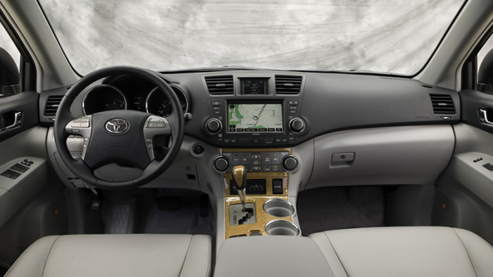 Sticlă hibridă de protecție Pixsel monitor TOYOTA HIGHLANDER - 6“ 2010 - 2013 [2]