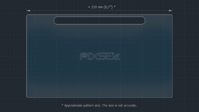 Sticlă hibridă de protecție Pixsel monitor TOYOTA HILUX - 10“ 2016 - 2019 [3]