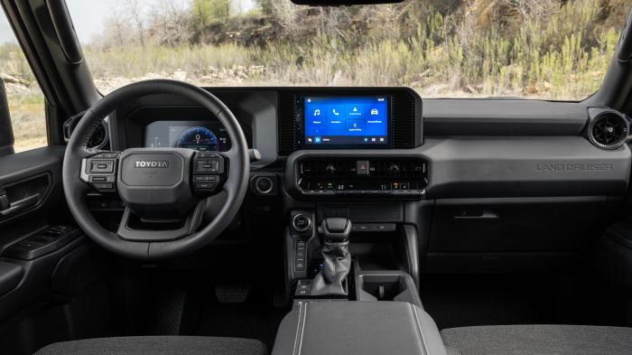 Sticlă hibridă de protecție Pixsel monitor TOYOTA PRADO - 9.8“ 2024 [2]