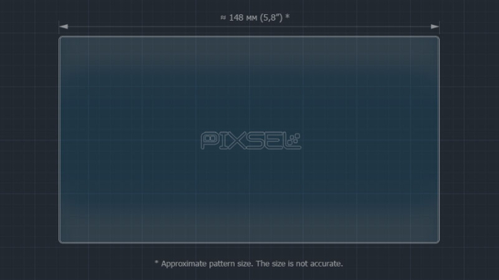 Sticlă hibridă de protecție Pixsel monitor TOYOTA TUNDRA - 6.6“ 2013 - 2021 [3]