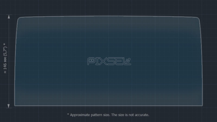 Sticlă hibridă de protecție Pixsel monitor VOLKSWAGEN ID.4 - 13.3“ 2020 [3]