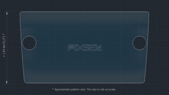 Sticlă hibridă de protecție Pixsel monitor VOLKSWAGEN T-ROC - 10.9“ 2021 - 2022 [3]