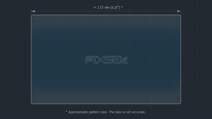 Sticlă hibridă de protecție Pixsel monitor VOLKSWAGEN TOUAREG - 7.9“ 2010 - 2018 [3]