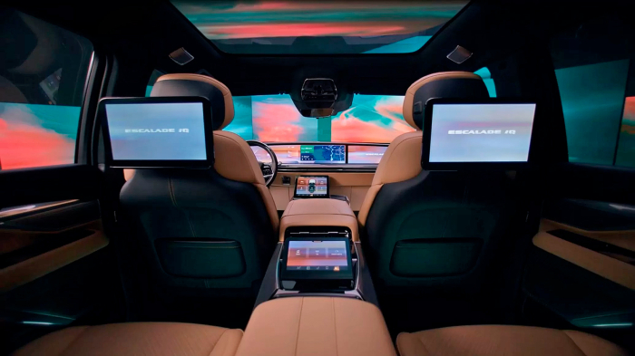 Sticlă hibridă de protecție Pixsel monitorul din spate CADILLAC ESCALADE - 14.5" 2025 [2]