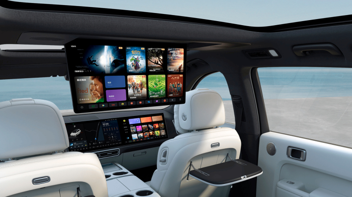 Sticlă hibridă de protecție Pixsel monitorul din spate LI AUTO MEGA - 22.2“ 2024 [2]