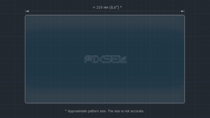 Sticlă hibridă de protecție Pixsel monitorul din spate MERCEDES BENZ G-CLASS - 9.8“ 2019 - 2024 [3]