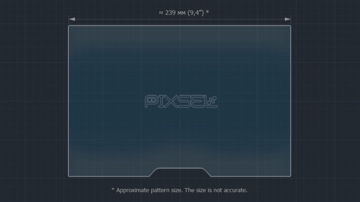 Sticlă hibridă de protecție Pixsel monitorul din spate PORSCHE PANAMERA - 11.4“ 2017 - 2023 [3]