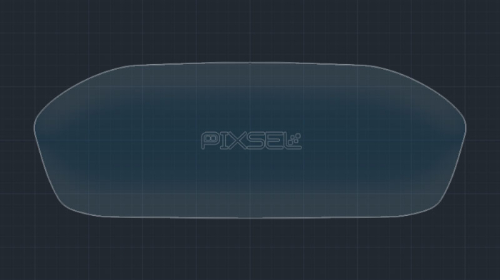 Sticlă hibridă de protecție Pixsel panoul de bord AUDI A4 / S4 / RS4 - 12“ 2019 - 2020 [3]