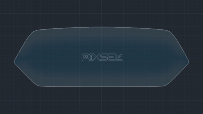 Sticlă hibridă de protecție Pixsel panoul de bord AUDI E-TRON GT - 14.4“ 2021 - 2024 [3]