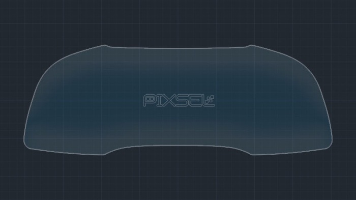 Sticlă hibridă de protecție Pixsel panoul de bord AUDI Q7 / SQ7 / RSQ7 - 12“ 2015 - 2018 [3]