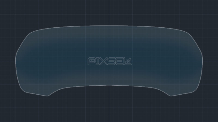 Sticlă hibridă de protecție Pixsel panoul de bord BMW X6 - 14.2“ 2019 - 2022 (G06) [3]