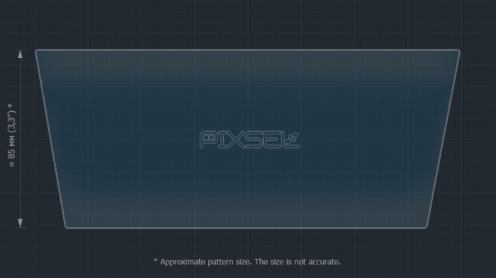 Sticlă hibridă de protecție Pixsel panoul de bord CITROEN C4 - 8.6“ 2020 - 2024 [3]